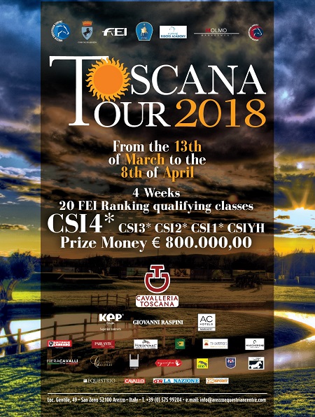 Locandina toscana Tour 2018