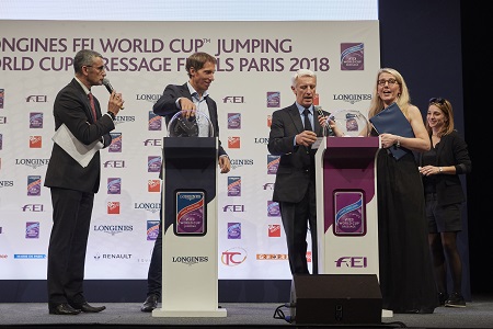Longines FEI World Cup Fianl Draw Paris 2018 1