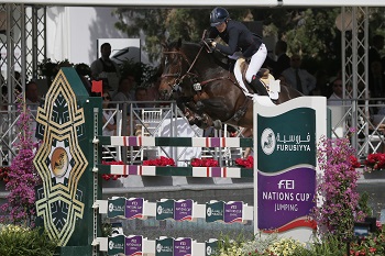 Hickstead: All set for Furusyyia Fei Nations Cup 1 MENDOZA Jessica riding Spirit T