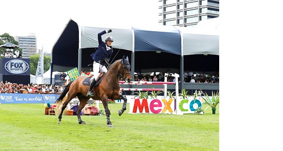 Martin Fuchs SUI Chaplin Mexico City LGCT 2017 winner credits LGCT Stefano Grasso