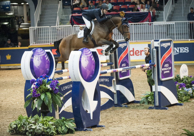 Toronto proves to be happy hunting ground for McLain Ward. 1 McLean Ward USA riding HH Azur 1 1