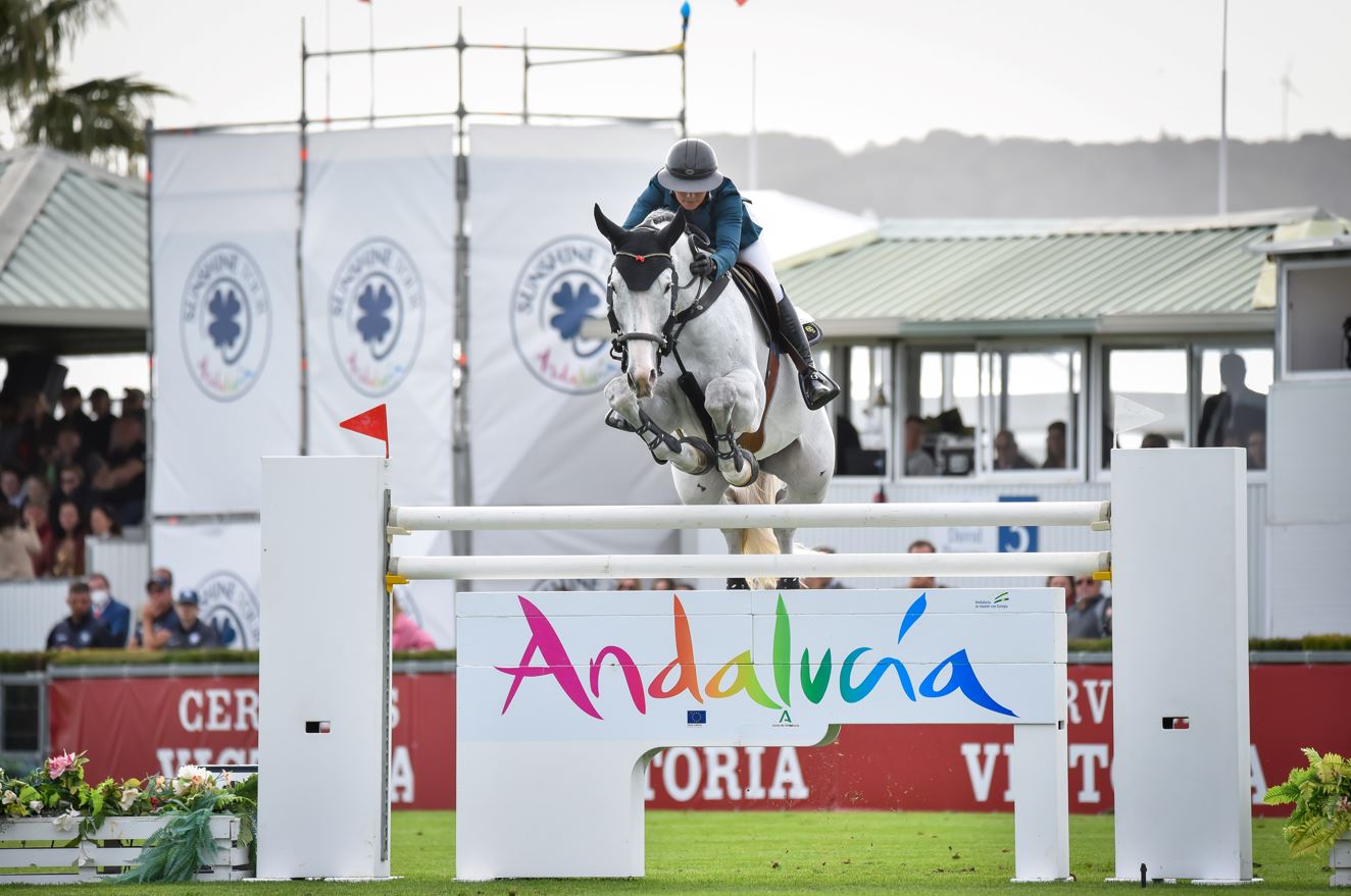 Penelope Leprevost vince l'ANDALUCÍA GP (LR) 1m55, bene Cristofoletti nel Medium Tour 1m40 1 Moises Basallote c Leprevost