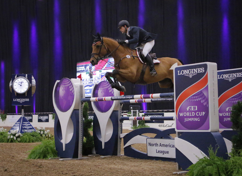 FEI World Cup: Peter Lutz rides to victory in Las Vegas. 1 Peter Lutz 1