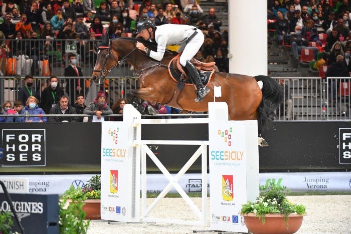 Jumping Verona 2021: Peder Fredricson vince il Premio n.3 presentato da Regione Siciliana 1 Ph. JV M. Proli