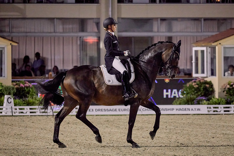 Jessica von Bredow-Werndl vince il FEI DRESSAGE WORLD CUP™ Final GRAND PRIX a Lipsia 1 Photo Copyright © FEI Liz Gregg
