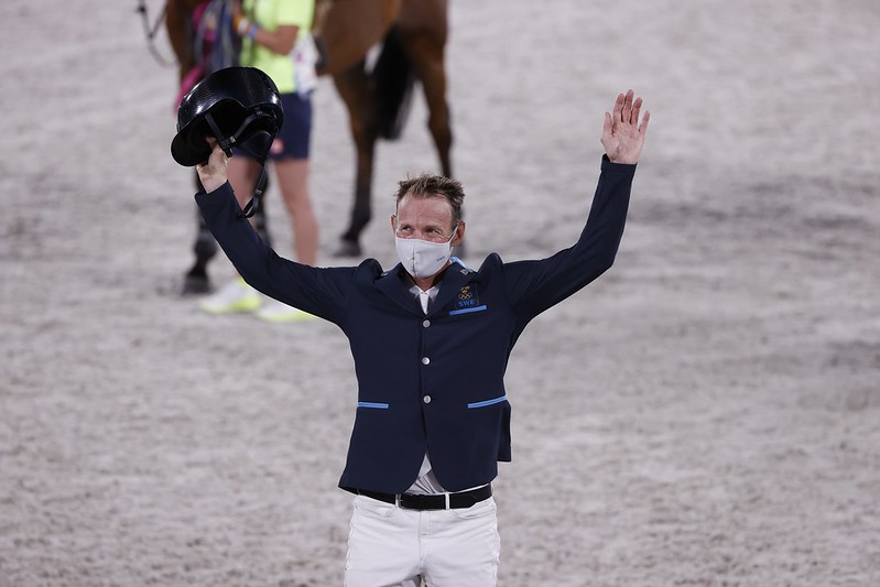 Primo posto per Peder Fredricson nel CSI5* Grand Prix 1.55m di Riyadh 1 Photo Copyright © FEIEFEKai Forsterling Peder fredricson