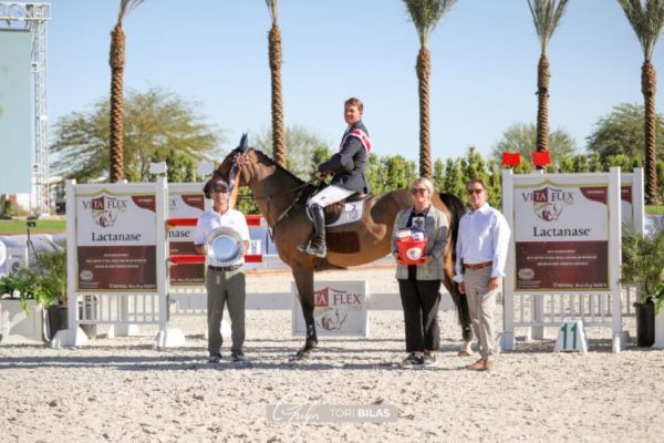 Cassio Rivetti and Alanine De Vains Victorious in $9,100 Vitaflex 1.40m CSI3* at National Sunshine Series I 5 Photo Phelps Tori Bilas 0