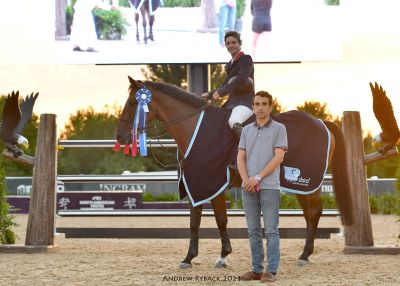Luis Fernando Larrazabal vince la $36,600 Hippo Data da 1.45m CSI3* Traverse 1 Photo by Andrew Ryback Photography Luis Fernando Larrazabal. 0