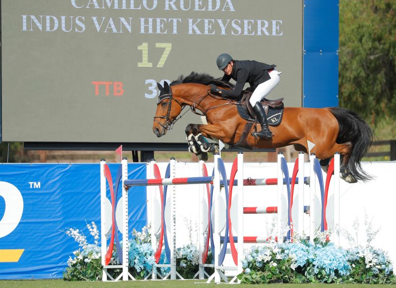 Camilo Rueda Rides to Back-to-Back CSI2* Wins at Blenheim EquiSports 1 Photo by McCool Photography Camilo Rueda