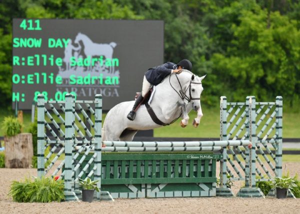 Photo by Shawn McMillen Photography John French and Snow Day - World Championship Hunter Rider