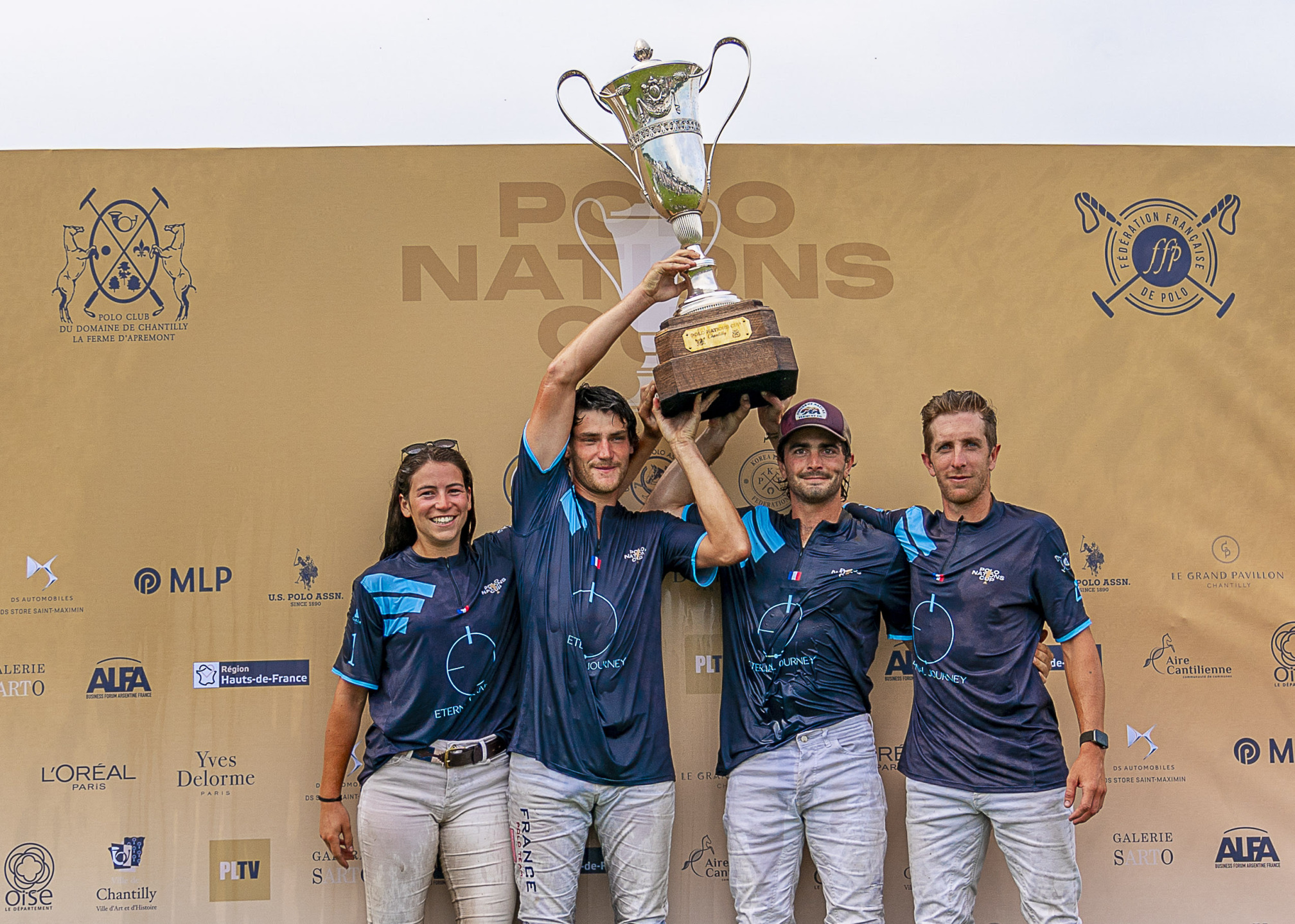 First Polo Nations Cup - Elena Venot (hcp 1), Dorian Bulteau (hcp 3), Louis Jarrige (hcp 4) and Julien Reynes (hcp 4) won the first Polo Nations Cup