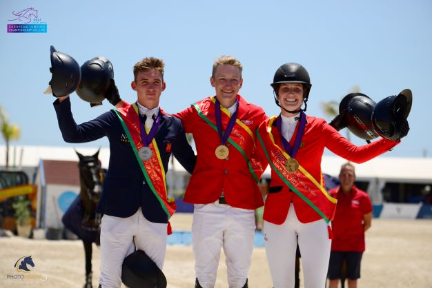 CAMPIONATO EUROPEO DI SALTO CH-J-YR VILAMOURA 2021 1 Podium Young Rider. 0