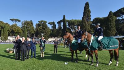 Premiazione Piazza di Siena Ph. S.Ferraro.CONI