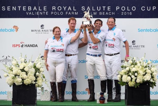 Prince Harry Royal Salute Polo Cup Valiente