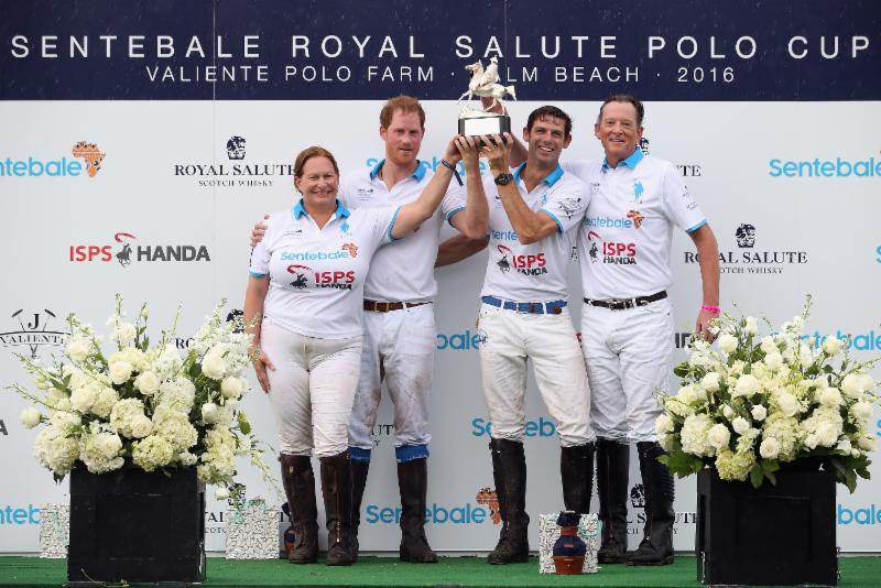 Prince Harry Royal Salute Polo Cup Valiente
