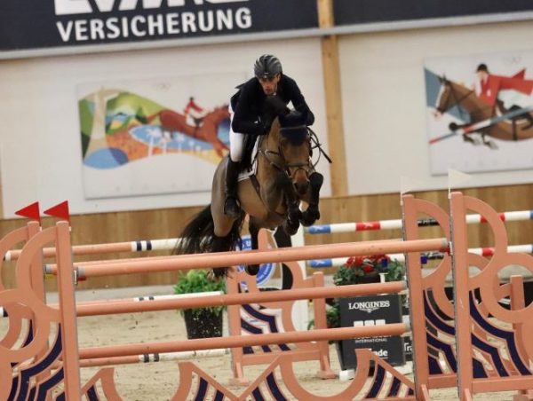 A squad of Olympic champions as guests of Ludger Beerbaum 5 Rene Dittmer and Ferraro C Riesenbeck International