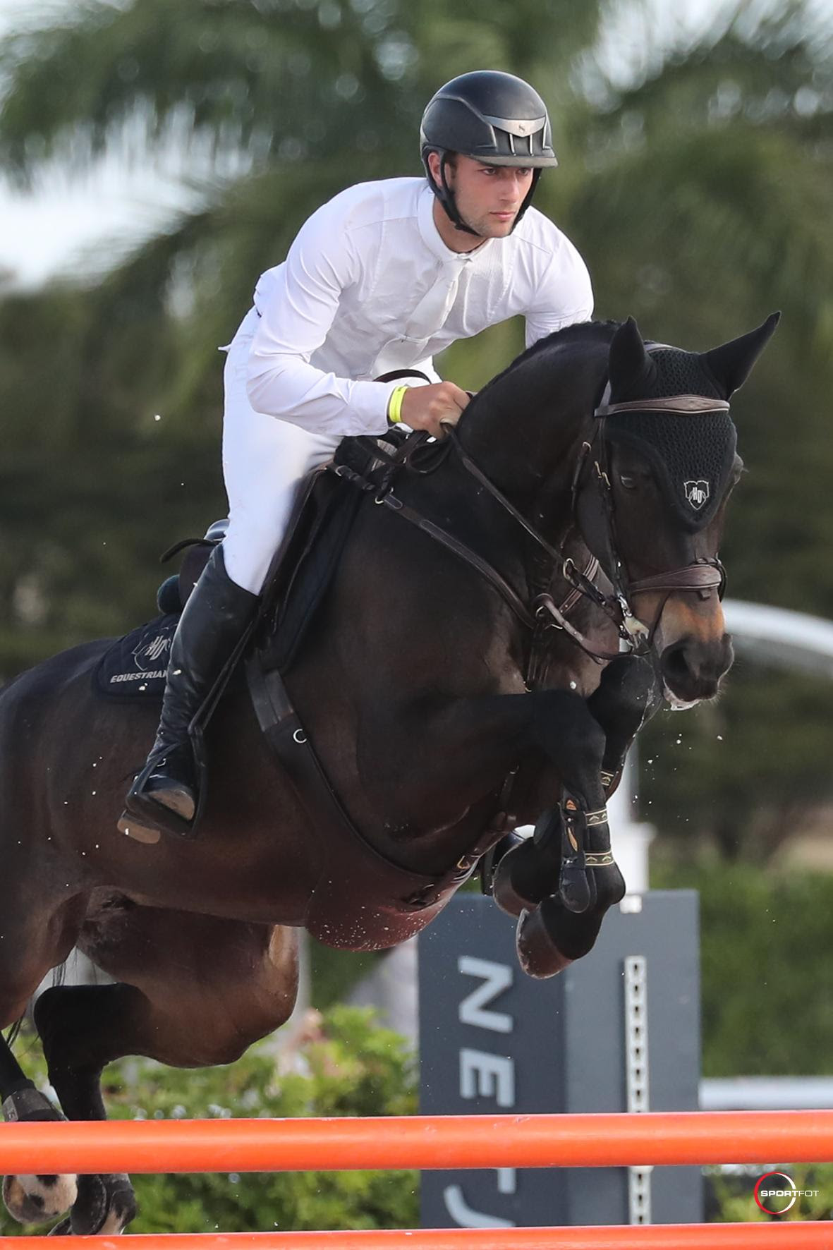 WEF 10: Richard Vogel e Chaina-Blue P vincono la Bainbridge Companies 1.40m 1 Richard Vogel and Chaina Blue P. © Sportfot