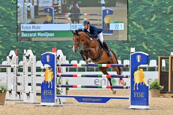 Robin Muhr ISR Baccarat Meniljean foto Simone Ferraro Sport e Salute