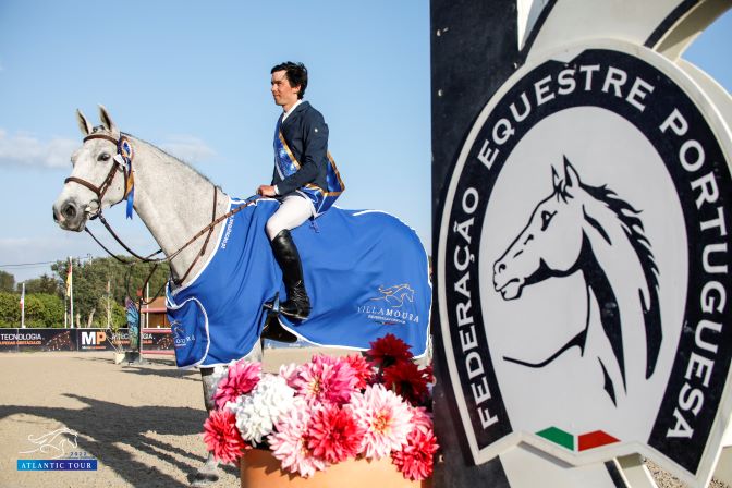 CSI3* Villamoura: Robin Lesqueren vince il GP Federação Equestre Portuguesa da 1.50m, bene Piergiorgio Bucci 1 RobinLesquere DoradoDeRiverland c Vilamoura Atlantic Tour