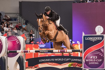 Roger Yves Bost FRA Sidney Une Prince FWC Madrid 2017 credits FEI Lukas Kowalski