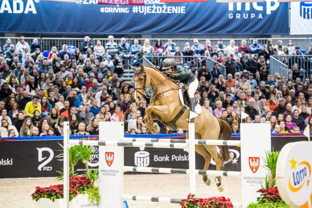 Poznań. The second place went to Wojciech Wojcianiec riding Chintablue. 1 SUI SPRUNGER Janika fot. Lukasz Kowalski 23