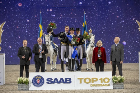 Saab Top 10 Final Sweden International Horse Show 2018 credits Roland Thunholm 0