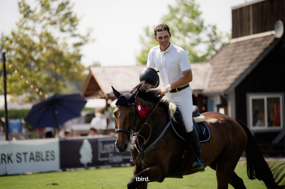 Devrainne Gets First FEI Win in CSI3* tbird Challenge 1 Sebastien Devrainne FRA and Carre Das Lili. Photo ©tbird Quinn Saunders