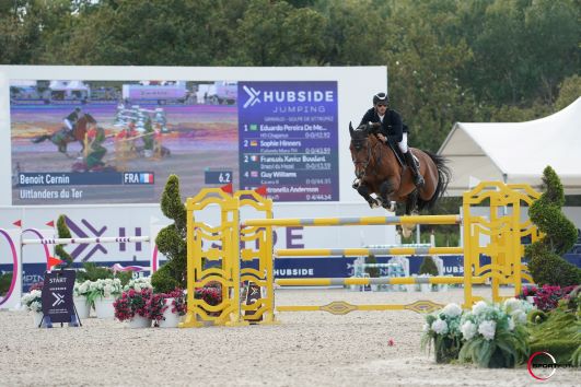 Sportfot CSI 5 1.55m Benoit Cernin Uitlanders du Ter