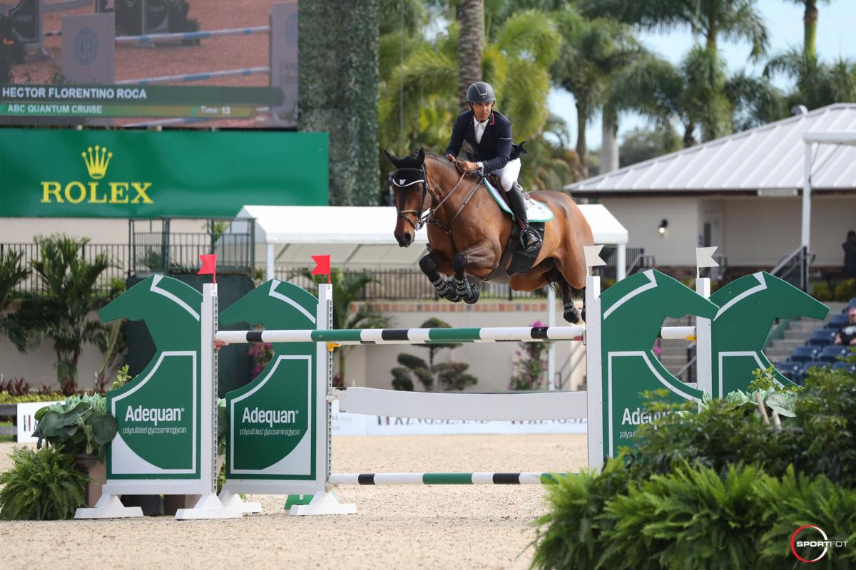 Hector Florentino e ABC Quantum Cruise conquistano la prima Adequan® WEF Challenge Cup al 2022 Winter Equestrian Festival 1 Sportfot 0
