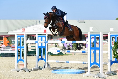 Sándor Szász jumped to victory at Magna Racino 1 SpringTour2018 Week1 SO GrandPrix SZASZ Sandor 1