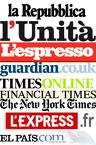 La stampa ed il cavallo. L'ultima del settimanale L'Espresso. 1 Stampa