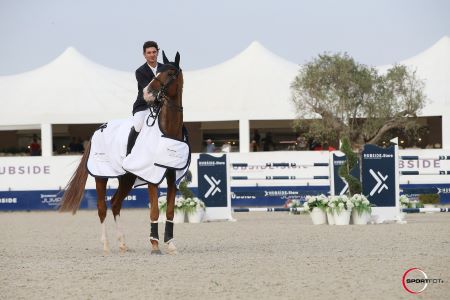 Hubside Jumping Grimaud: brillant Steve Guerdat 1 Steve Guerdat Victorio des Frotards ©Sportfot