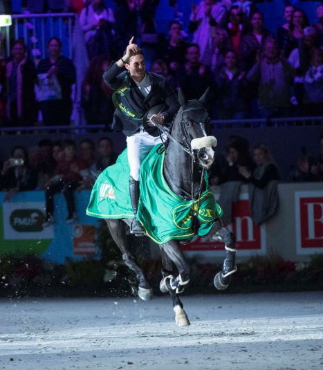 Steve Guerdat e Alamo Rolex Grand Slam Kit Houghton