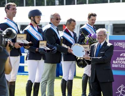 France win Fei Nations Cup event in St Gallen 1 Team France CSIO St Gallen 2018 credits FEI Gustavo Lorenzo.preview 0