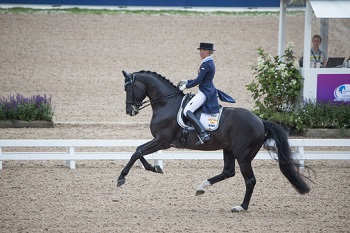 Therese Nilshagen SWE Dante Veltino OLD CE Gothemburg 2017 photo Roland Thunholm