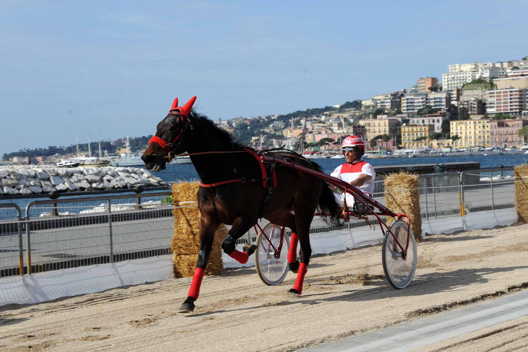 Accorrono in 40 mila a Napoli per la Lungomare Trot Race. 1 Trotto in via caracciolo
