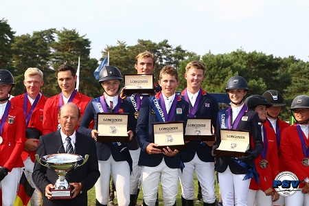 UK YR European jumping champions 2018