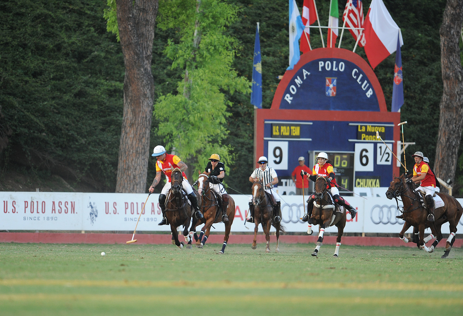 Roma Summer Polo Audi Gold Cup: prima vittoria per u.s. polo assn. 1 USPolo LaNuovaPoncia 28 06 11