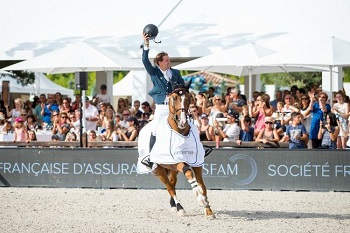 Simon Delestre and Chesall Zimequest star at Jumping Valence GP 1 Unknown13