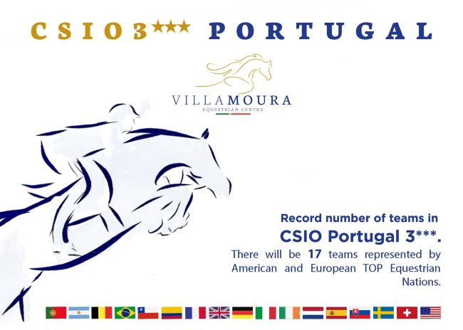Tutto è pronto per lo CSIO3* di Villamoura 1 Vilamoura Equestrian Centre