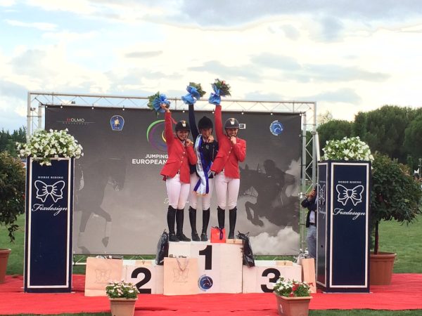 Young Rider Podium