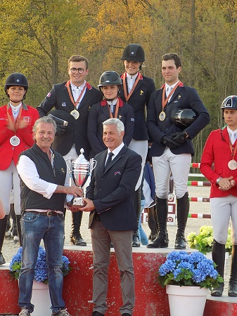 Young Riders France winner NC Gorla 2018 rid