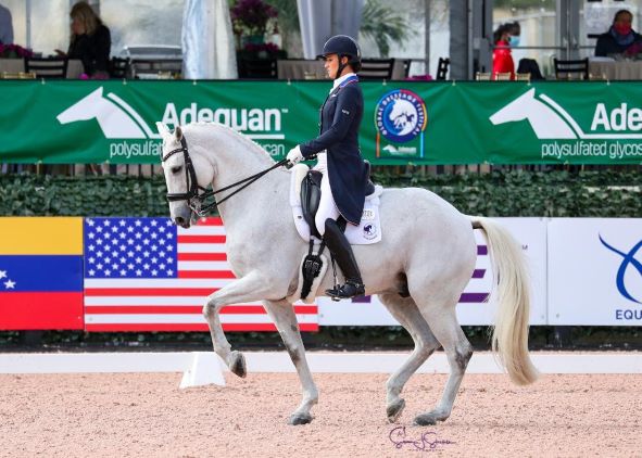 Dressage: la decima edizione di AGDF inizia con il massimo dei voti per Adrienne Lyle e Duval di Harmony 5 adrienne dressage palm beach. 0