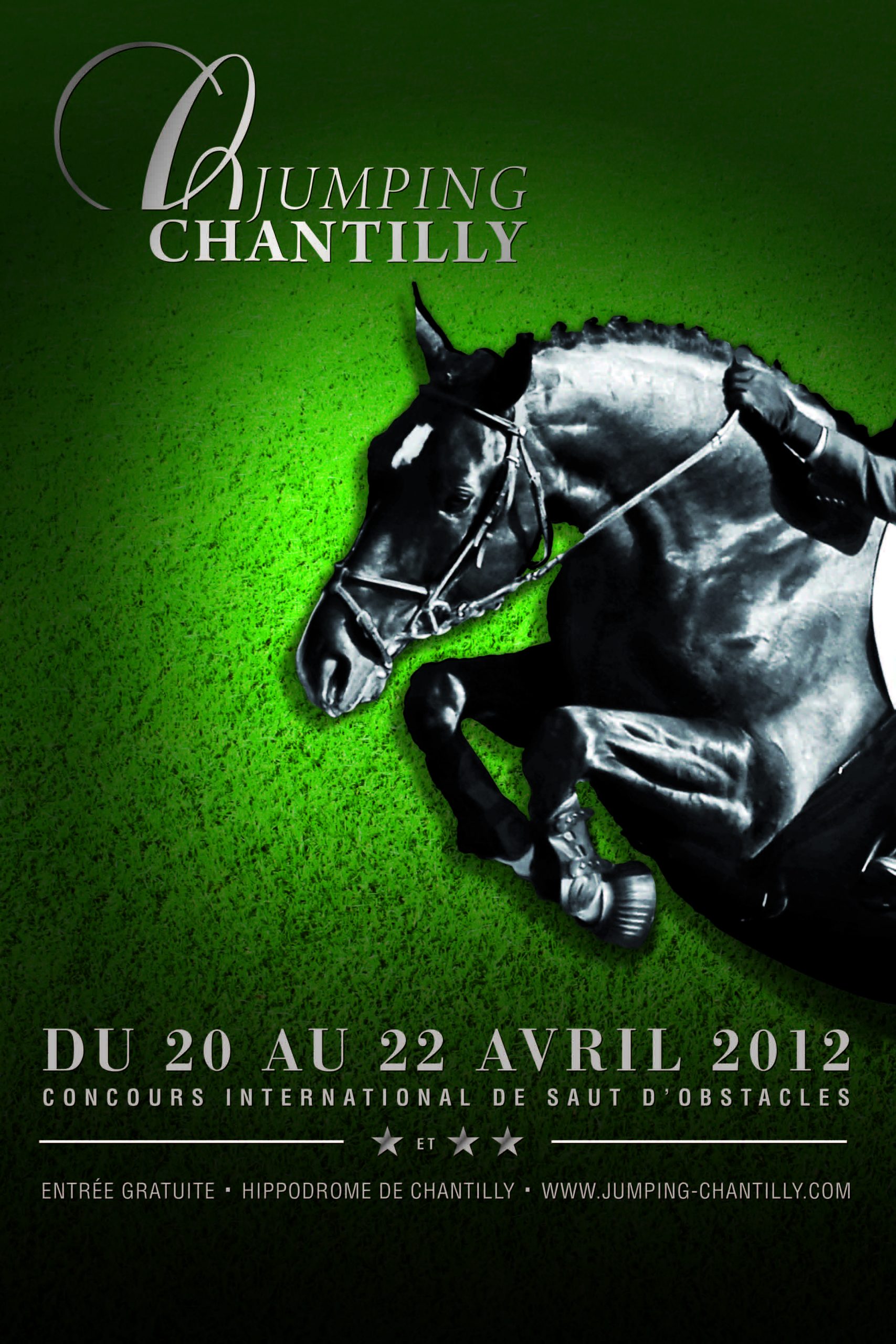 CSI1*/CSI2*: Gabriele Grassi in gara a Chantilly in Francia 1 affiche avril 2012 scaled