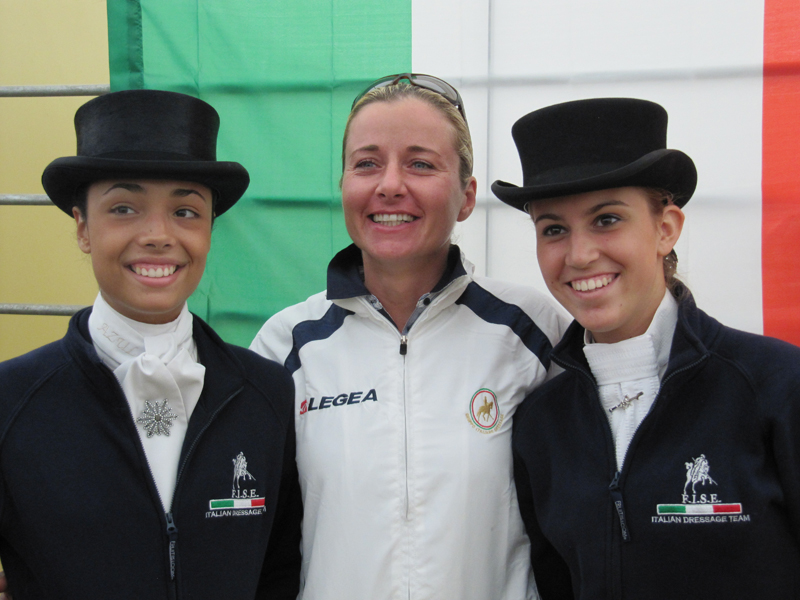 Italia 9° ai Campionati Europei Junior di Dressage 1 amarinoni npaoli mspada