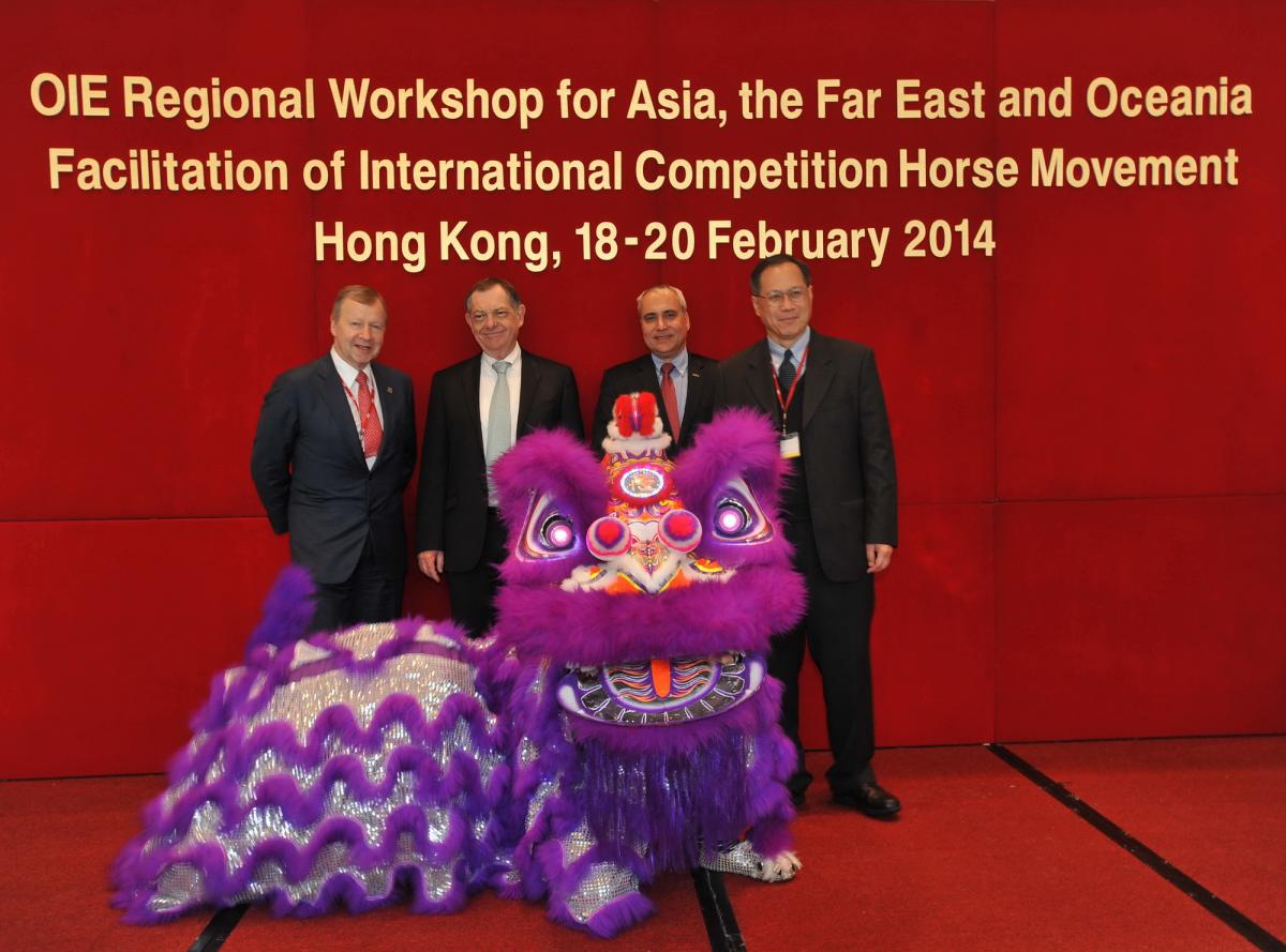 Hong Kong: workshop coorganizzato da Fei di apertura delle frontiere equestri all'Asia. 1 asia