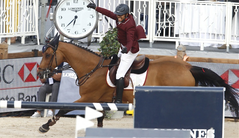 Bassem Hassan Mohammed wins Longines Global Champions Tour of Monaco Grand Prix 1 bassem 0