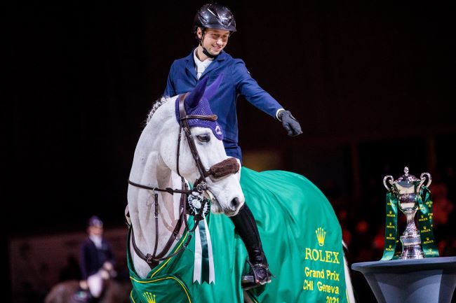 Martin Fuchs e Leone Jei vincono il Gran Premio Rolex al CHI di Ginevra 2021 1 c Rolex Martin Fuchs 0