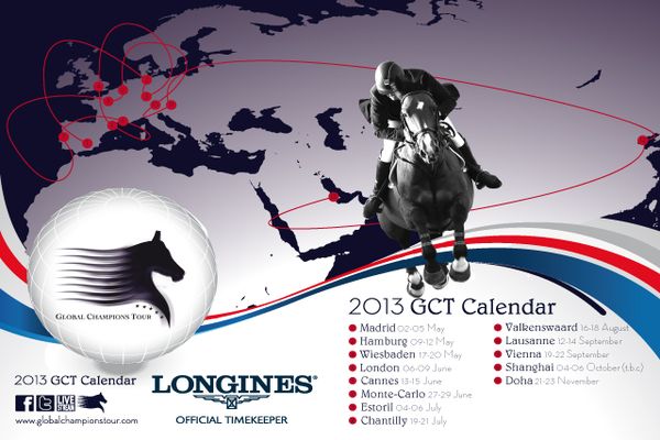 Global Champions Tour: finalmente ufficializzato il calendario 2013. Si parte il 2 maggio da Madrid 1