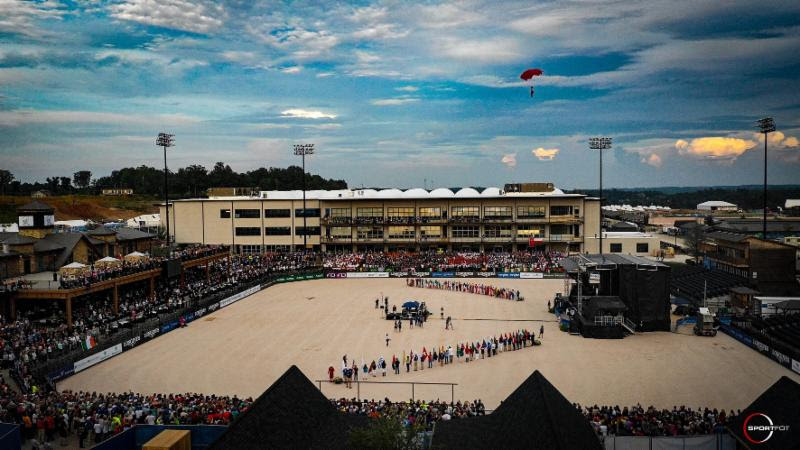 WEG 2018 : cerimonia di apertura 1 cerimonia tyron